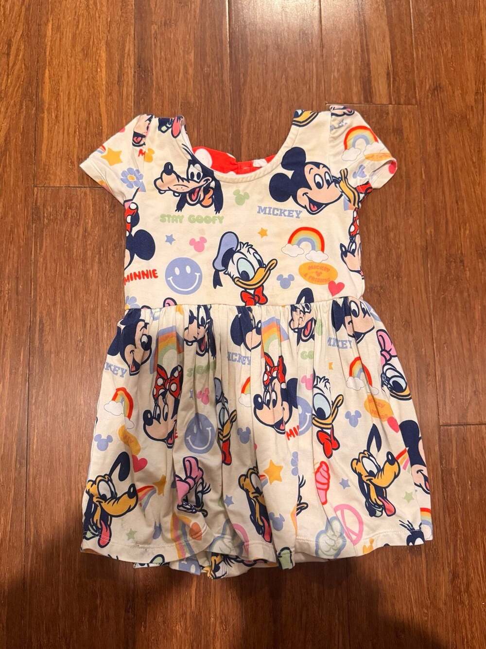 Little Sleepies Disney Mickey & Friends Dress 12-18 Months
